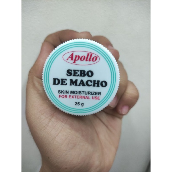 Apollo Sebo De Macho 25g/10g Shopee Philippines