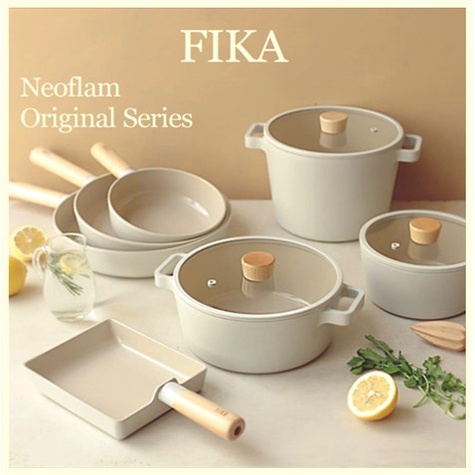 Made in Korea] Neoflam FIKA Cookwares original Frying pan Wok