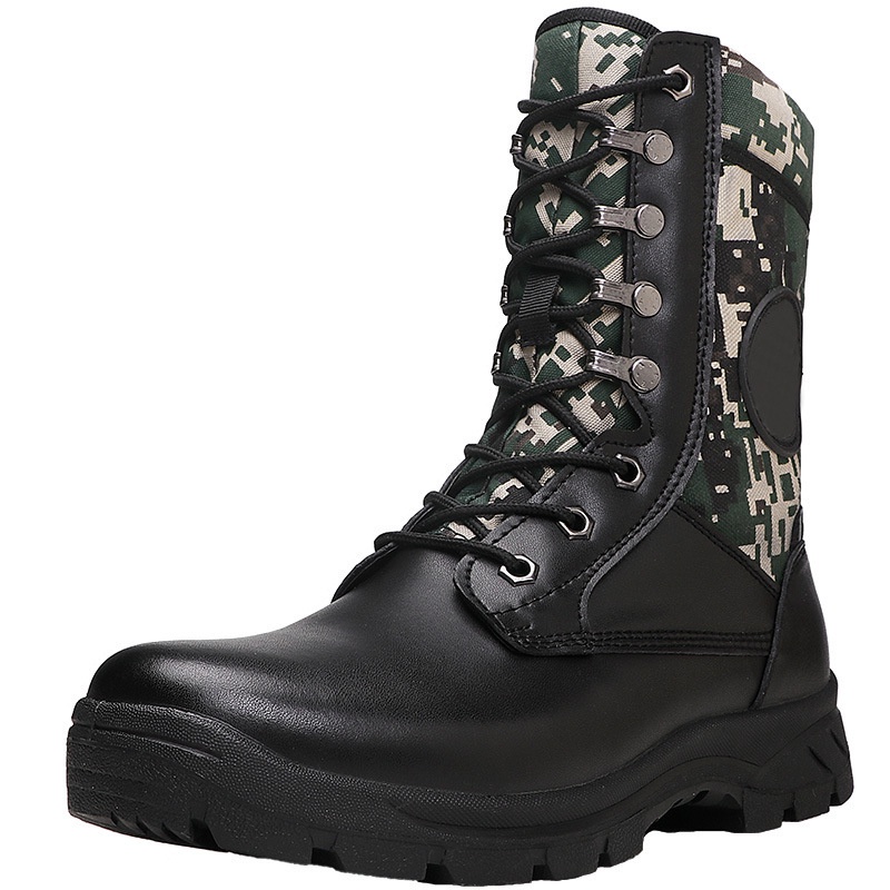Men Outdoor Military Training Combat Army Boot Camouflage Tactical