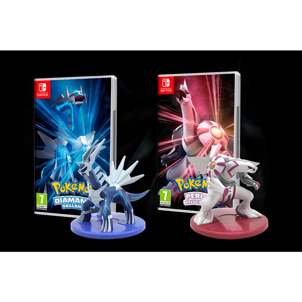 Pokemon Dialga and Palkia Models In Genuine Diamond and Pearl Nintendo ...