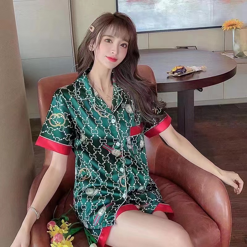 Gucci silk pajama set hot sale