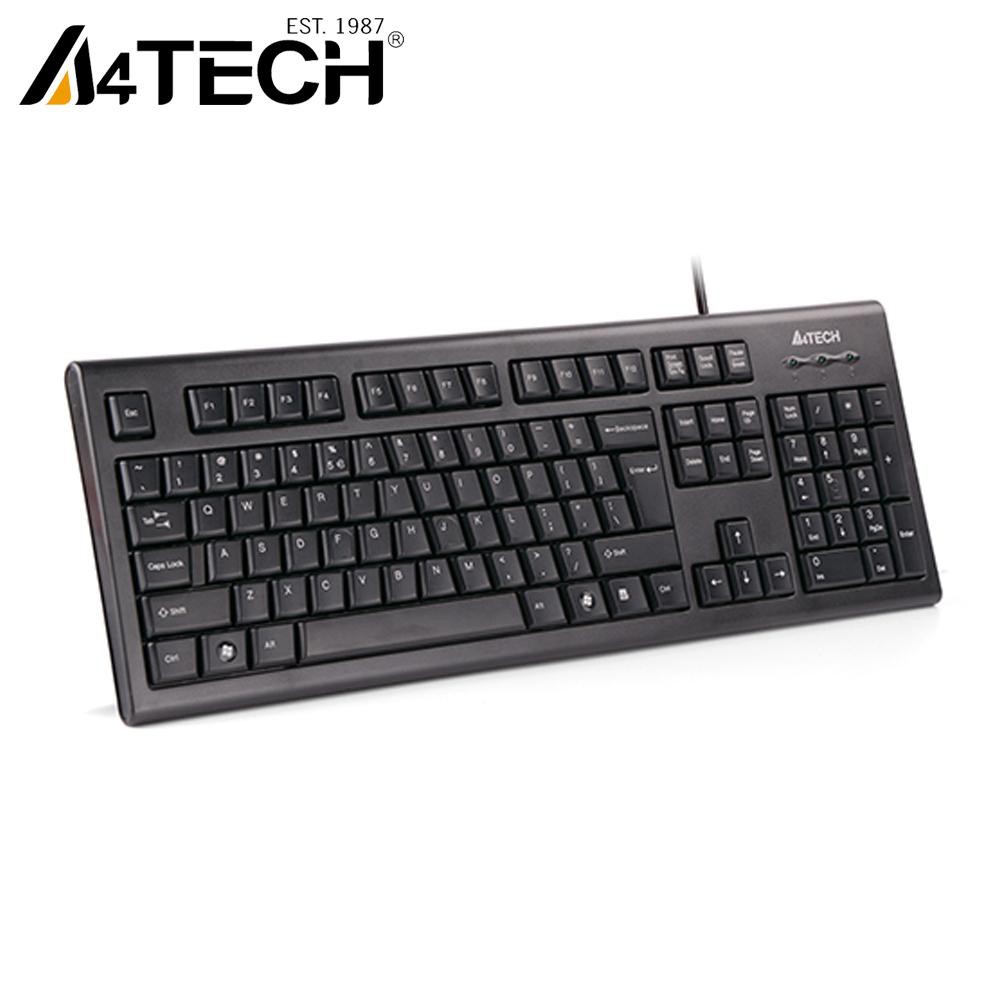 A4TECH Wired Keyboard KRS85 USB Authentic Black | Shopee Philippines