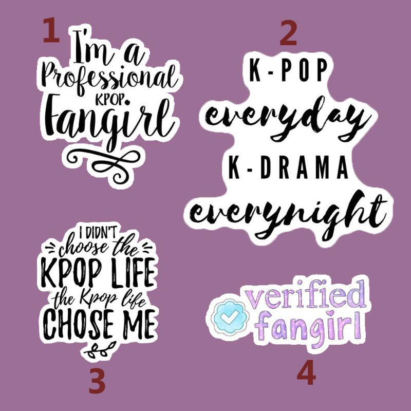 THE LIFE OF A KPOP FAN - Kpop - Sticker