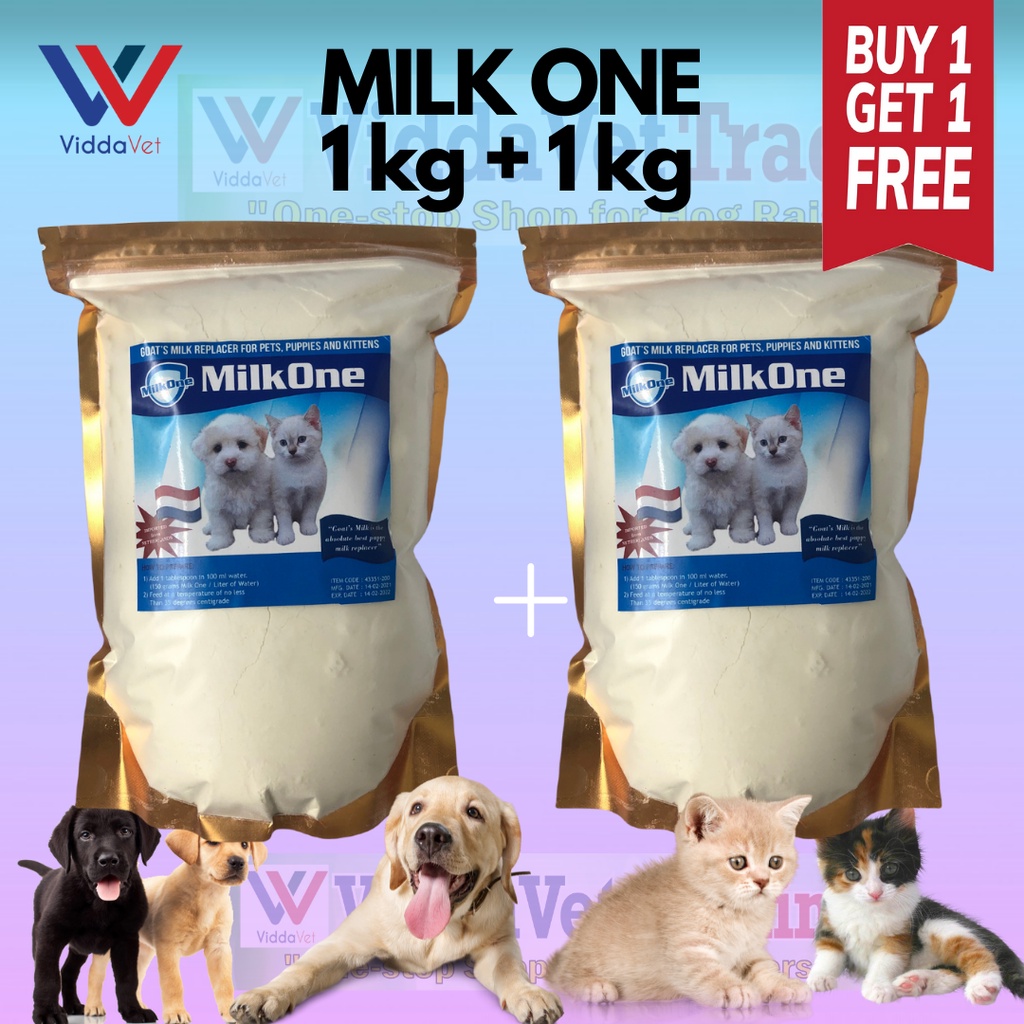 BUT 1 TAKE 1 MILK ONE One kilo puppy milk kitten milk dog milk replacer