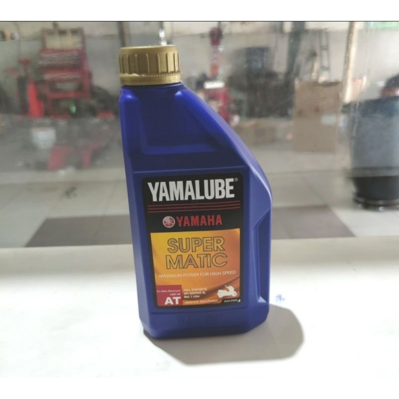 Yamalube super matic / nmax Engine Oil, aerox 10W/40 4T 1liter Shopee