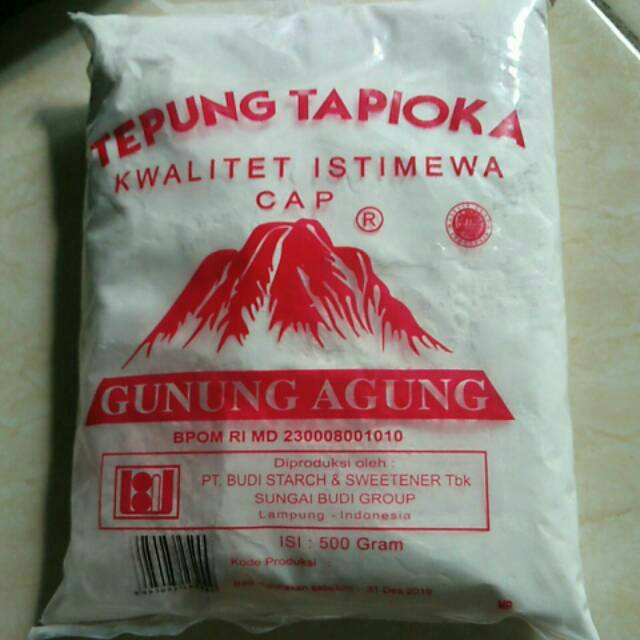 Tapioca Flour Cap Gunung Agung 500gr | Shopee Philippines