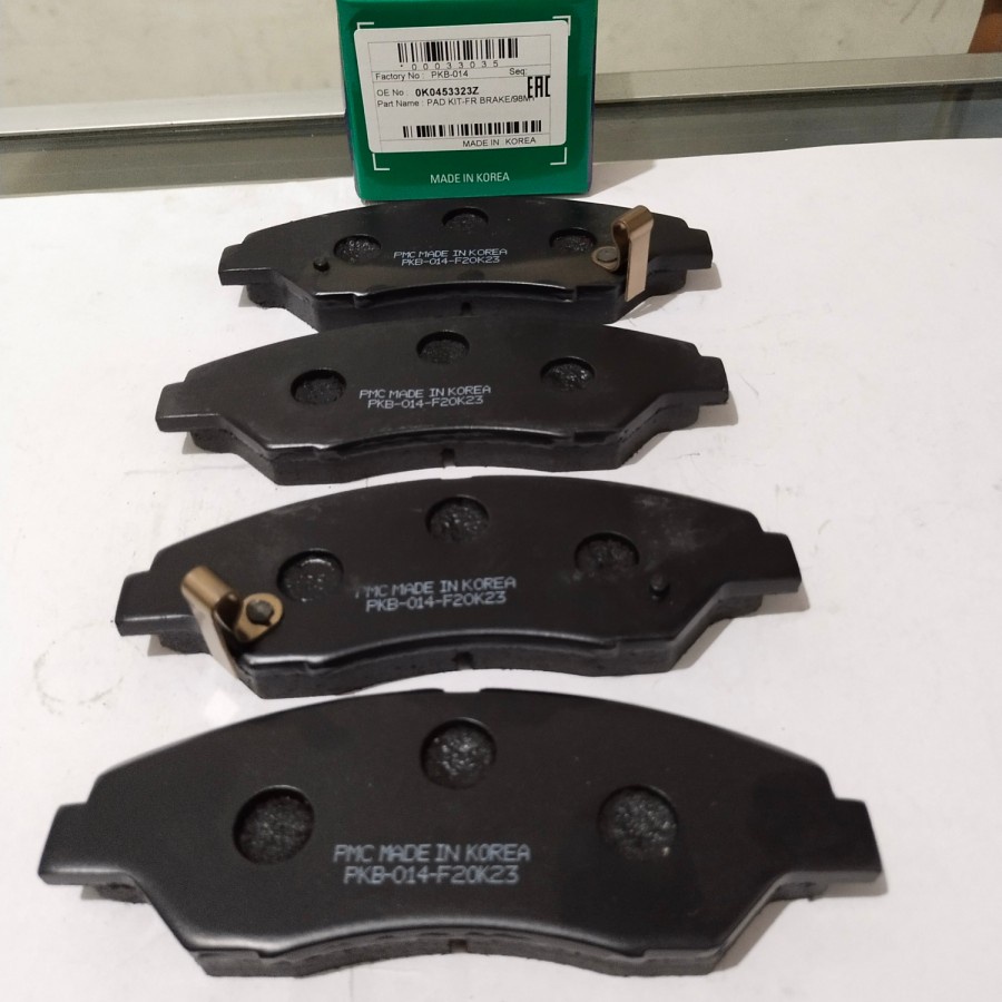 Front Brake Pads Canvas Sportage 1 Brake Pad KIA Sportage 1 Made Korea ...