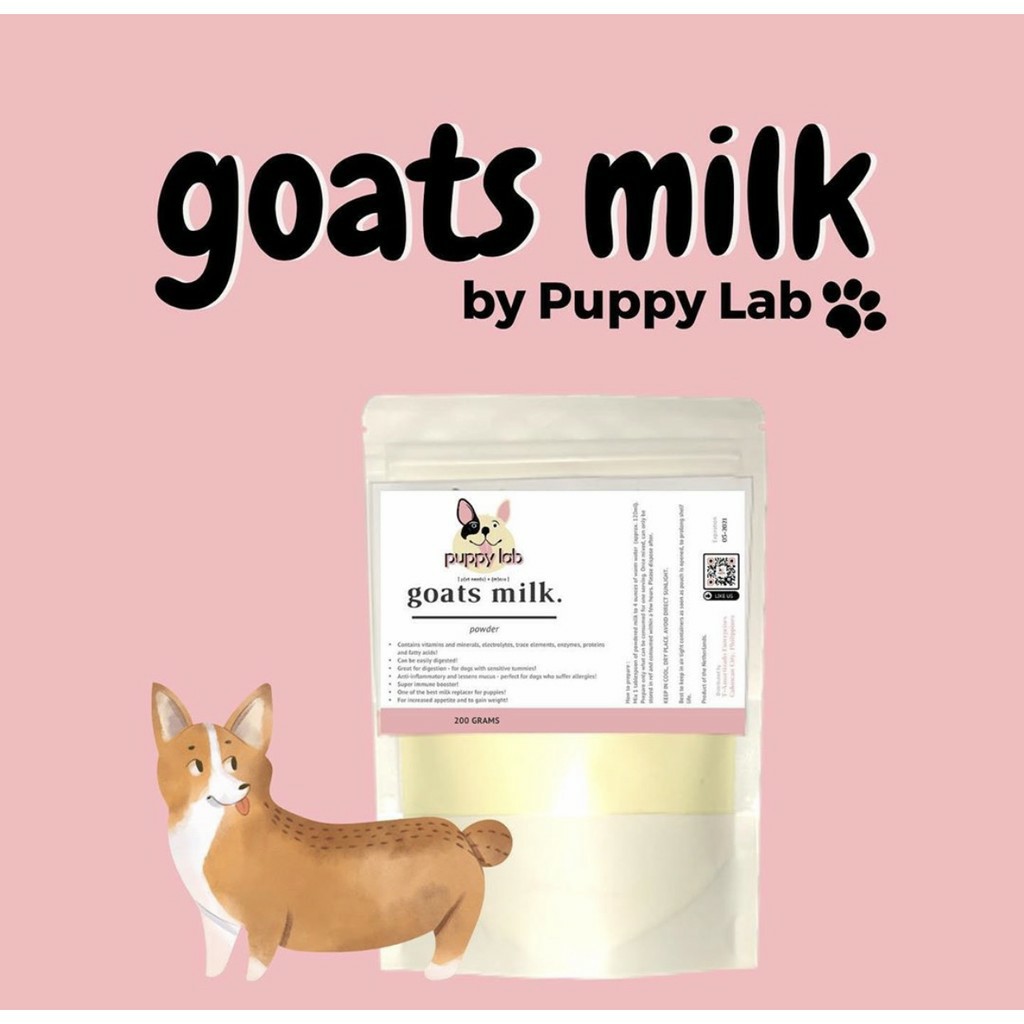 Goat s Milk Puppy Lab for Dog Cat Rabbit 200G Shopee Philippines