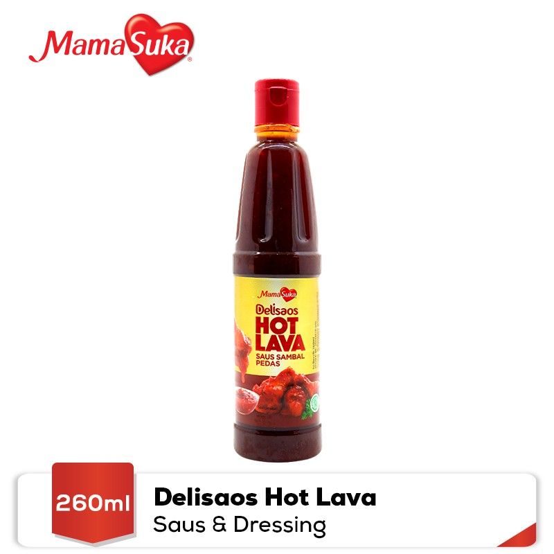 Mamasuka Hot Lava Sambal Sauce 260ml | Shopee Philippines