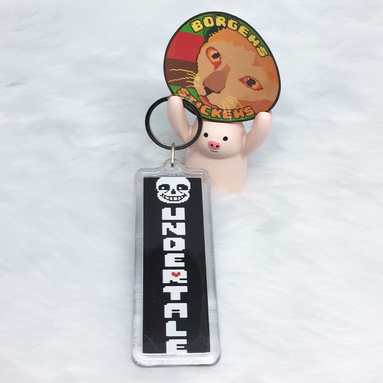 Acrylic Keychain 』 Undertale ApexLegends PUBG Girlsfrontline Anime