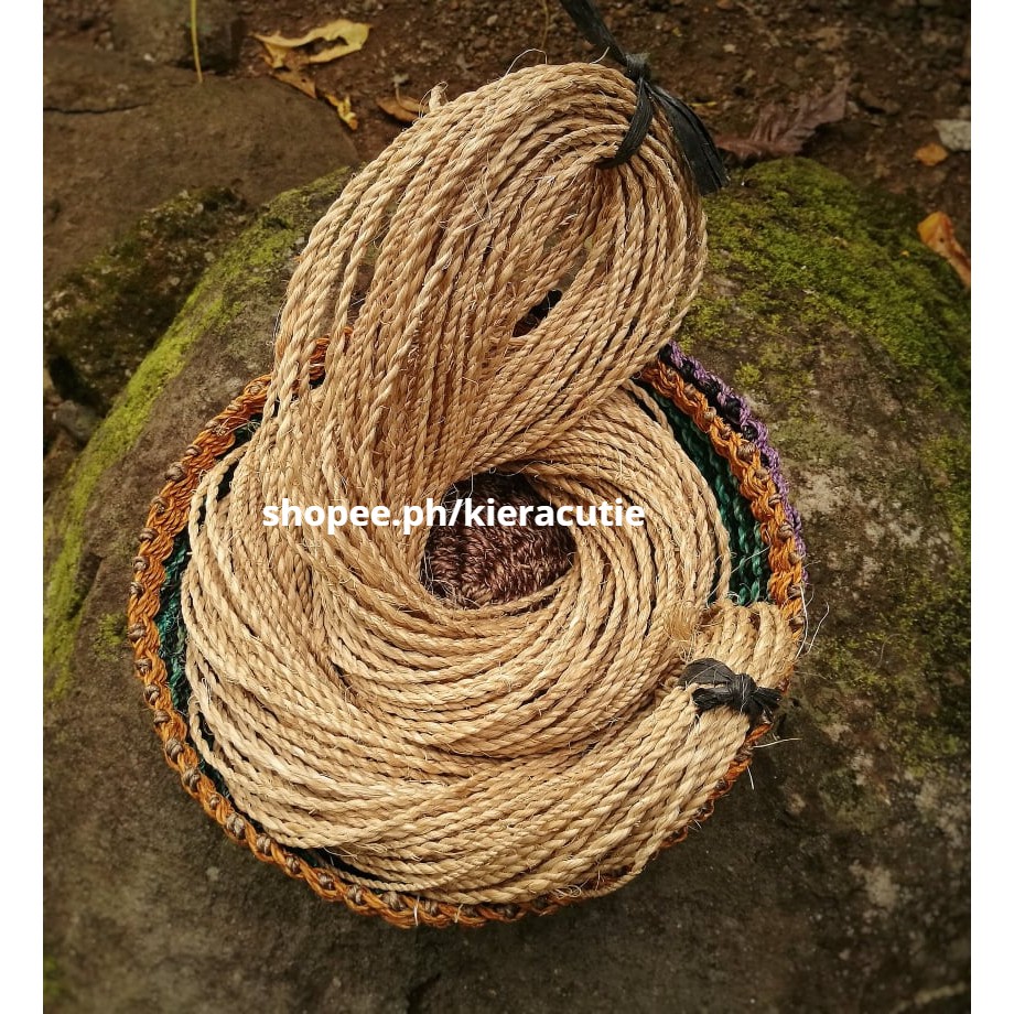 30 Meters Abaca Rope / Manila Rope nTwisted & Braided | Lechon Rope ...