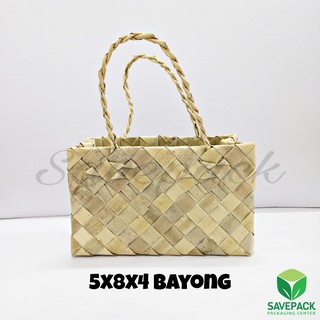Native Bayong Bag (Made of Pandan Leaves) [SMALL SIZE] | Shopee Philippines
