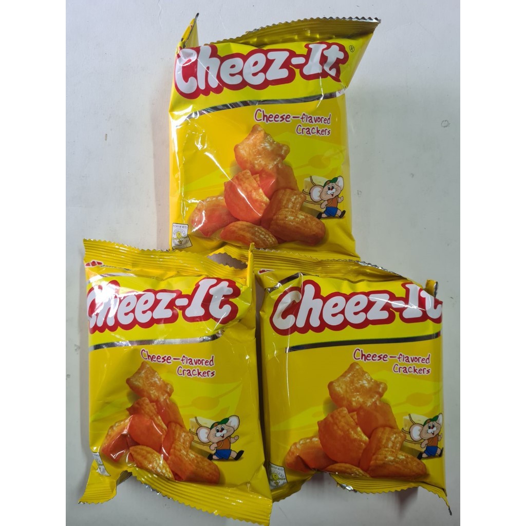 3 Packs CheezIt Cheese Flavored Snack (25g) Shopee Philippines