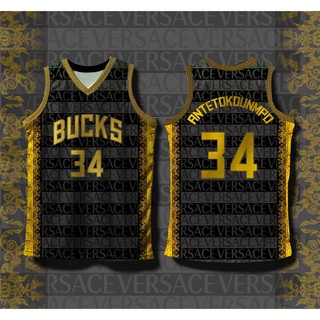 THL The Nba Milwaukee Bucks Full Sublimation Jersey