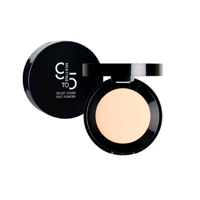 Mistine 9 to 5 Velvet Cover Pact Powder 10 g | Shopee Philippines