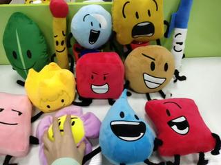 Battle for Dream Island Plush BFDI Plushies Leafy Flower Bubble ...