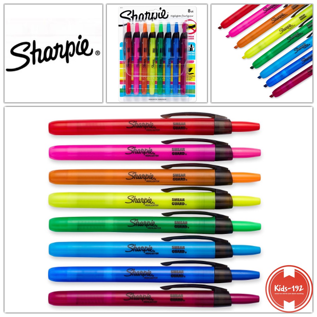 Sharpie Retractable Highlighters Set