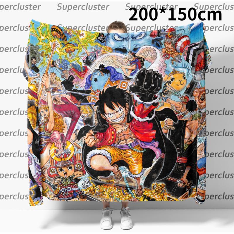 One Piece 2022 New Tapestry Luffy theme Polyester Wall Hanging cloth ...