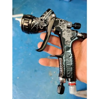 DeVilBiss STARTINGLINE HVLP Spray Gun for Painting Control 1.3mm Gravity  Feed Paint Gun with 600milliliter Plastic Cup