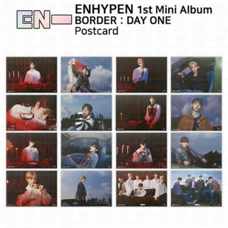 ENHYPEN Border: Day One Postcards [SALE!! 25PHP EACH PAUBOS SALE]