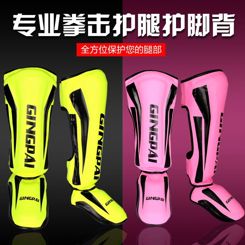Parastinchi Farabi Shin Instep Con Protezione Collo Del Piede – Imbottitura Jambo Eva Per Kick Boxing E MMA - 5