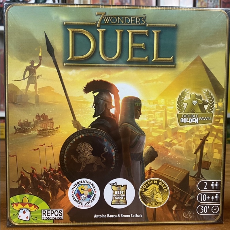 7 Wonders Duel Authentic Board Game Shopee Philippines