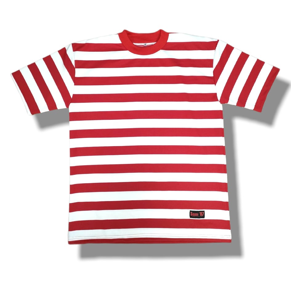 Pro Stripe Jersey, Red & White Striped Jersey