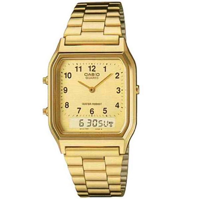 Vintage casio gold sales