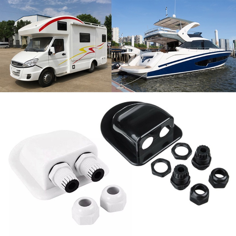 YO Solar Roof Junction Box Double Hole Panel Cable Inlet Gland Box