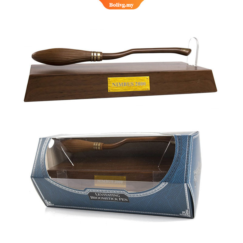 Harry Potter Nimbus 2000 Magic Levitating Broomstick Pen PVC Toy Collectible Model Toy Bolive