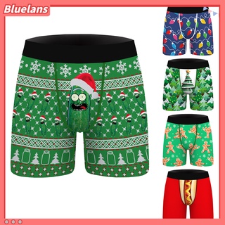 Joe Boxer Men's Christmas Thong Underwear & Gift Bag - Santa