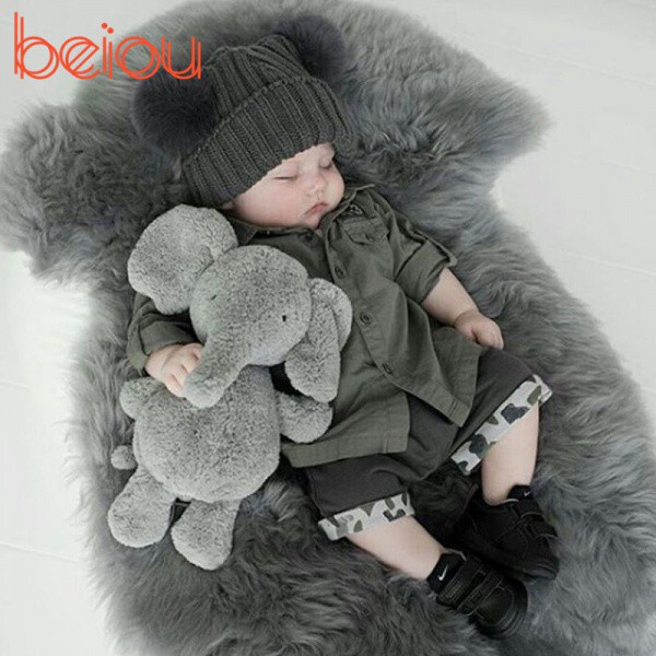 Ready Pillow 30CM Baby Sleeping Comforting Doll Pillow Baby Elephant ...