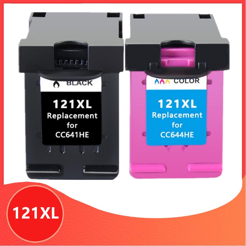 @Compatible 121XL Ink Cartridge Replacement for HP 121 for hp121 for ...