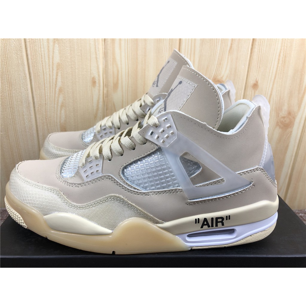 H12 AIR JORDAN 4 RERO x Off White AJ4 OW