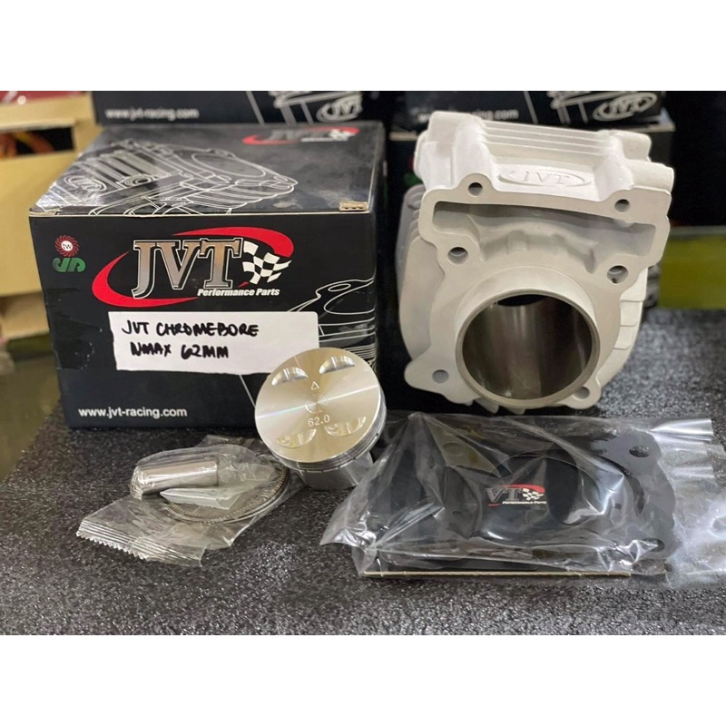 JVT Cylinder Block Set Chrome bore For Nmax 155 (59mm, 62mm, 63mm ...