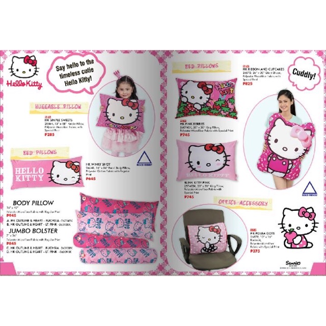 Dakki hello kitty on sale pillow