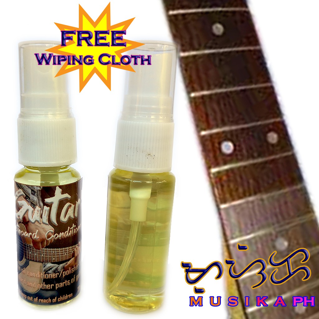 Lemon Oil for Guitar Fretboard (Conditioner for Fretboard and other Wood  Parts of your Guitar) Clean