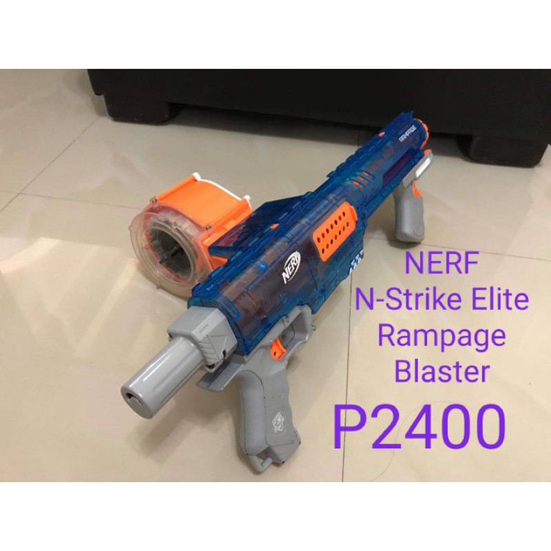 NERF and Elite Rampage Blaster Shopee Philippines