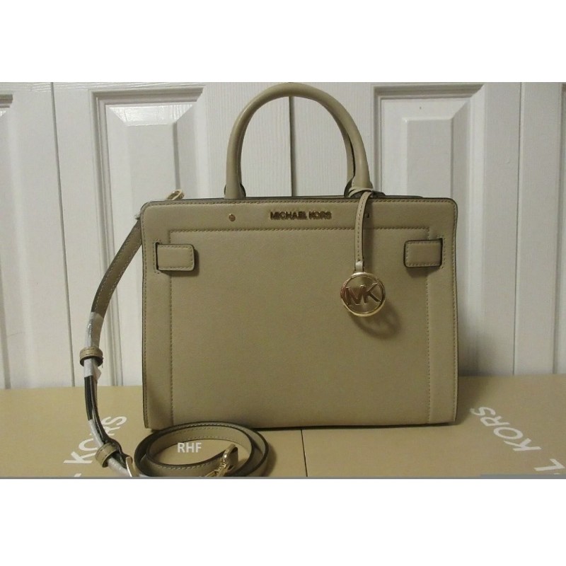 Rayne medium saffiano best sale leather satchel michael kors