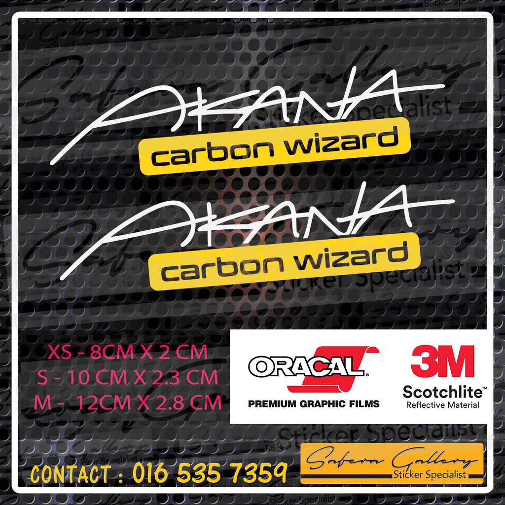 akana carbon wizard sticker / Akana carbon wizard | Shopee Philippines