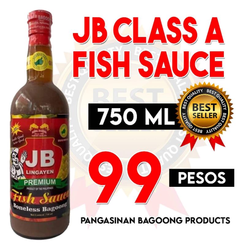 Bernard Premium JB Bagoong 750ML (Fish Sauce Boneless Bagoong) Shopee
