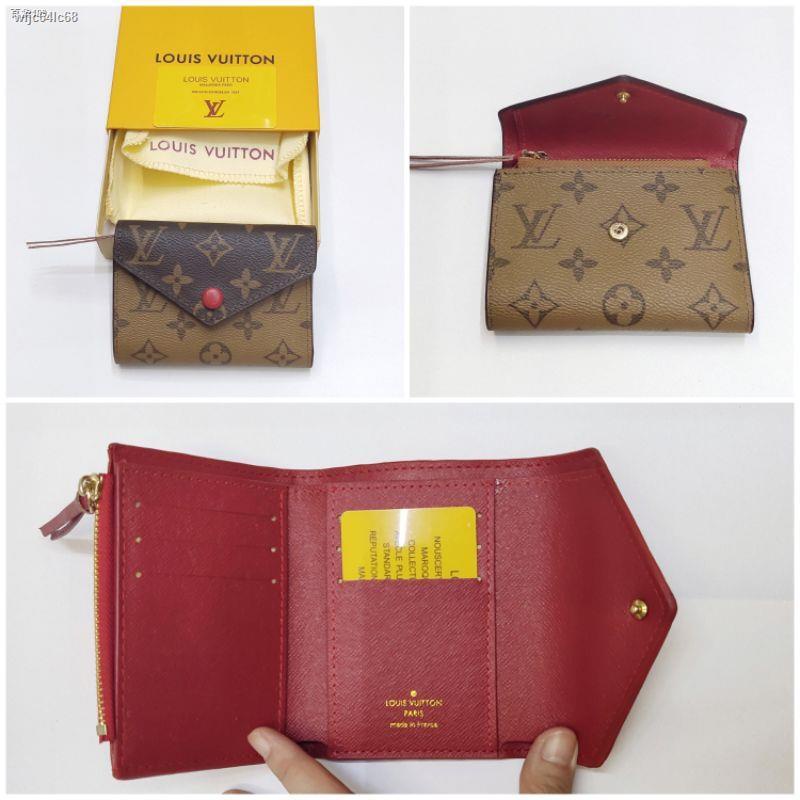 ○▨✌New product▽#41938 two tone victorine wallet lv 3 folds