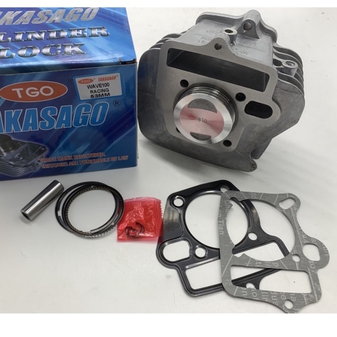 Takasago Cylinder Block W Piston Kit For Honda Wave Racing Mm