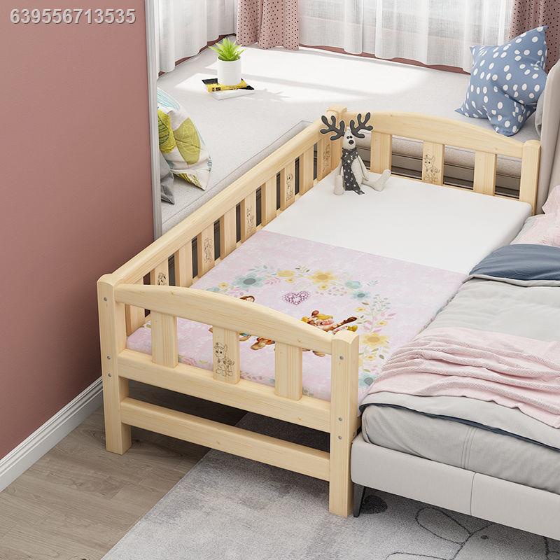 Children's bed guardrail №Solid wood children s bed with guardrail boy ...