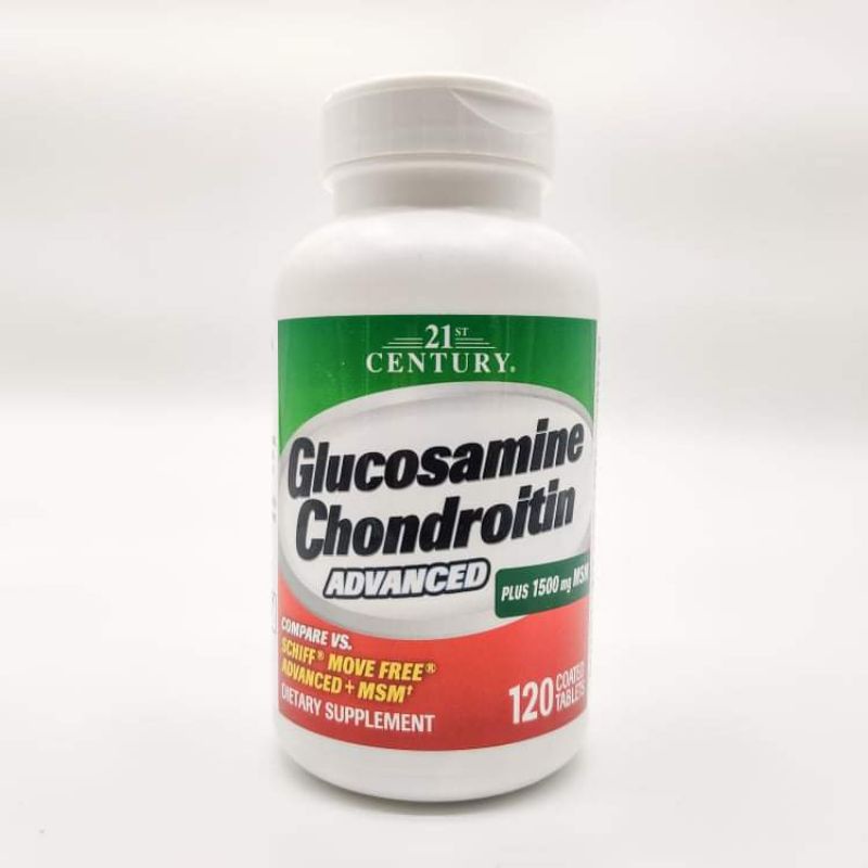 USA Onhand | 21st Century Glucosamine Chondroitin Complex MSM Triple ...