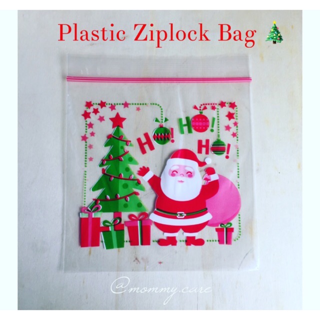 Christmas ziploc best sale