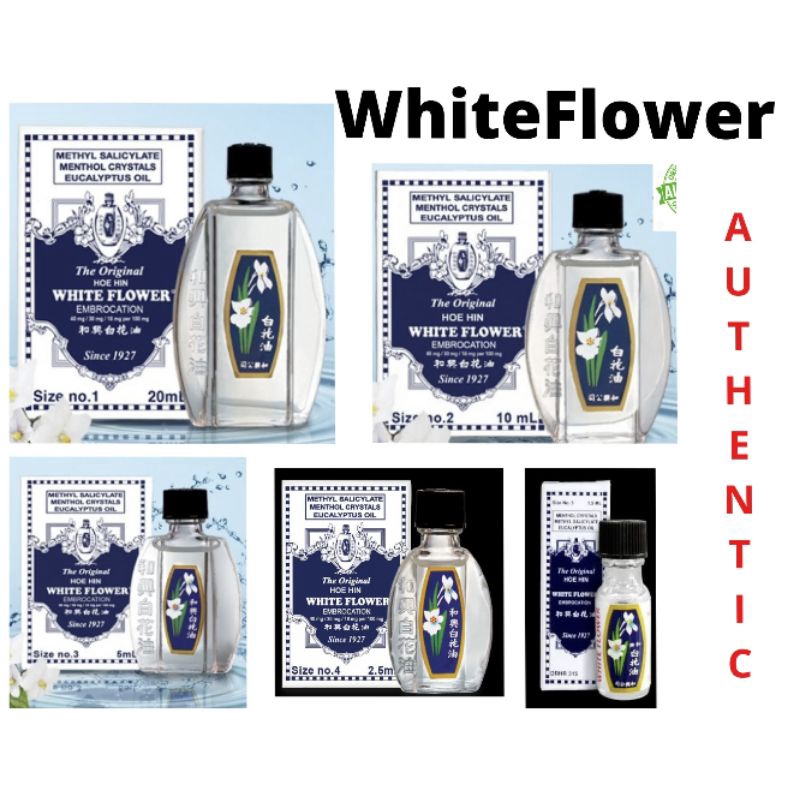 White Flower Embrocation Oil (authentic and original) Shopee Philippines