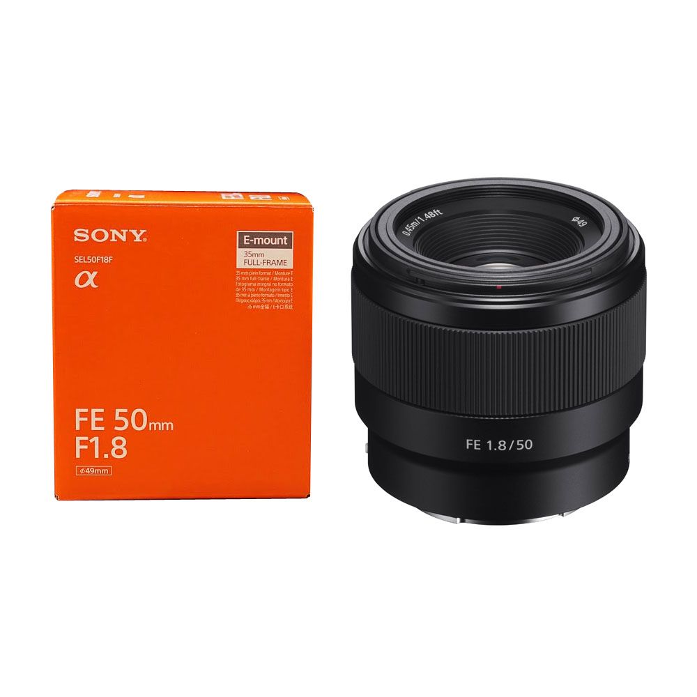Sony 50mm f/1.8 EMount FullFrame Prime Lens SEL50F18 Shopee Philippines