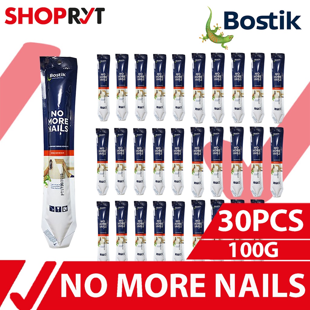 Bostik No More Nails MultiPurpose Construction Adhesive 100g x 30pcs