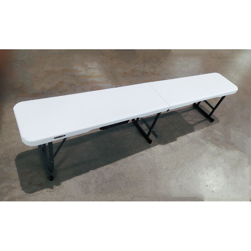 Lifetime folding bench hot sale